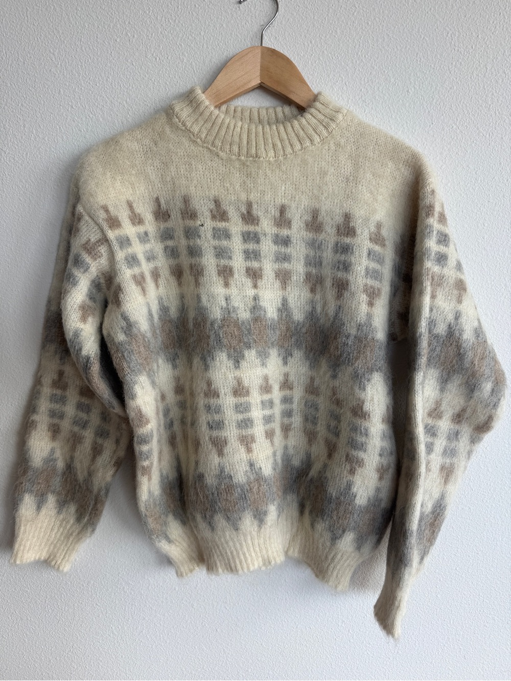 Vintage Lord Jeff Icelandic Baggy Shag Wool Sweater